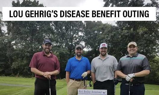 Such as, Lou Gehrig's Benefit Golf Outing