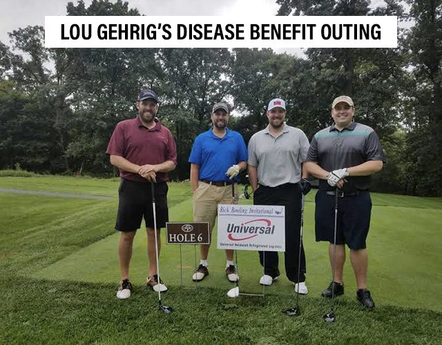 Such as, Lou Gehrig's Benefit Golf Outing