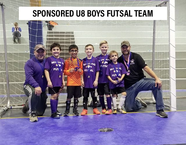 For Example, Sponsored Plum U8 Boys Futsal