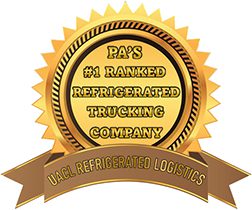 #1 RANKED REFRIGERATED TRUCKING COMPANY